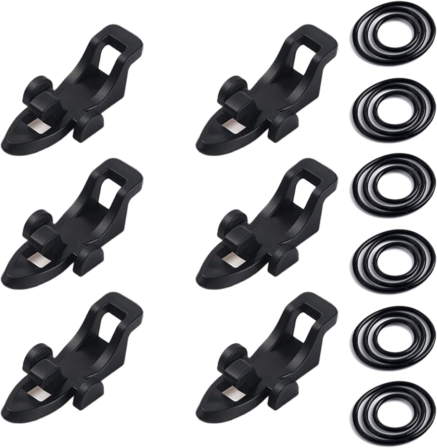 QUANFULTEC Fishing Hook Holder Set - Secure & Versatile!