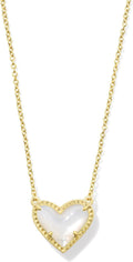 Kendra Scott Ari Heart Adjustable Length Pendant Necklace - Classic