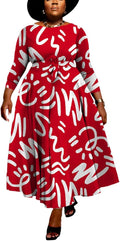 Plus Size Maxi Wrap V Neck Dress with Belt - Flattering Fall Casual