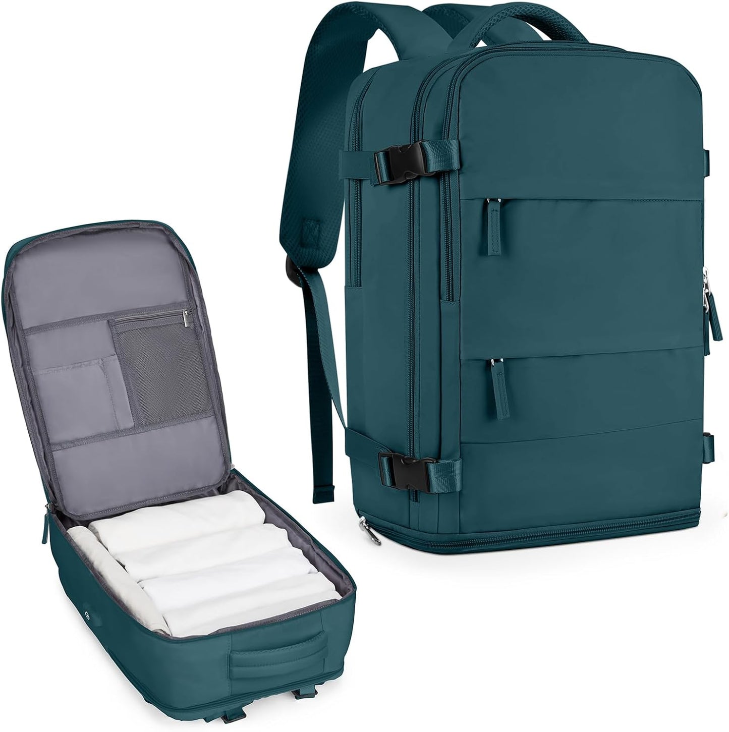 Coowoz Large Travel Backpack for Women and Men - Waterproof Rucksack