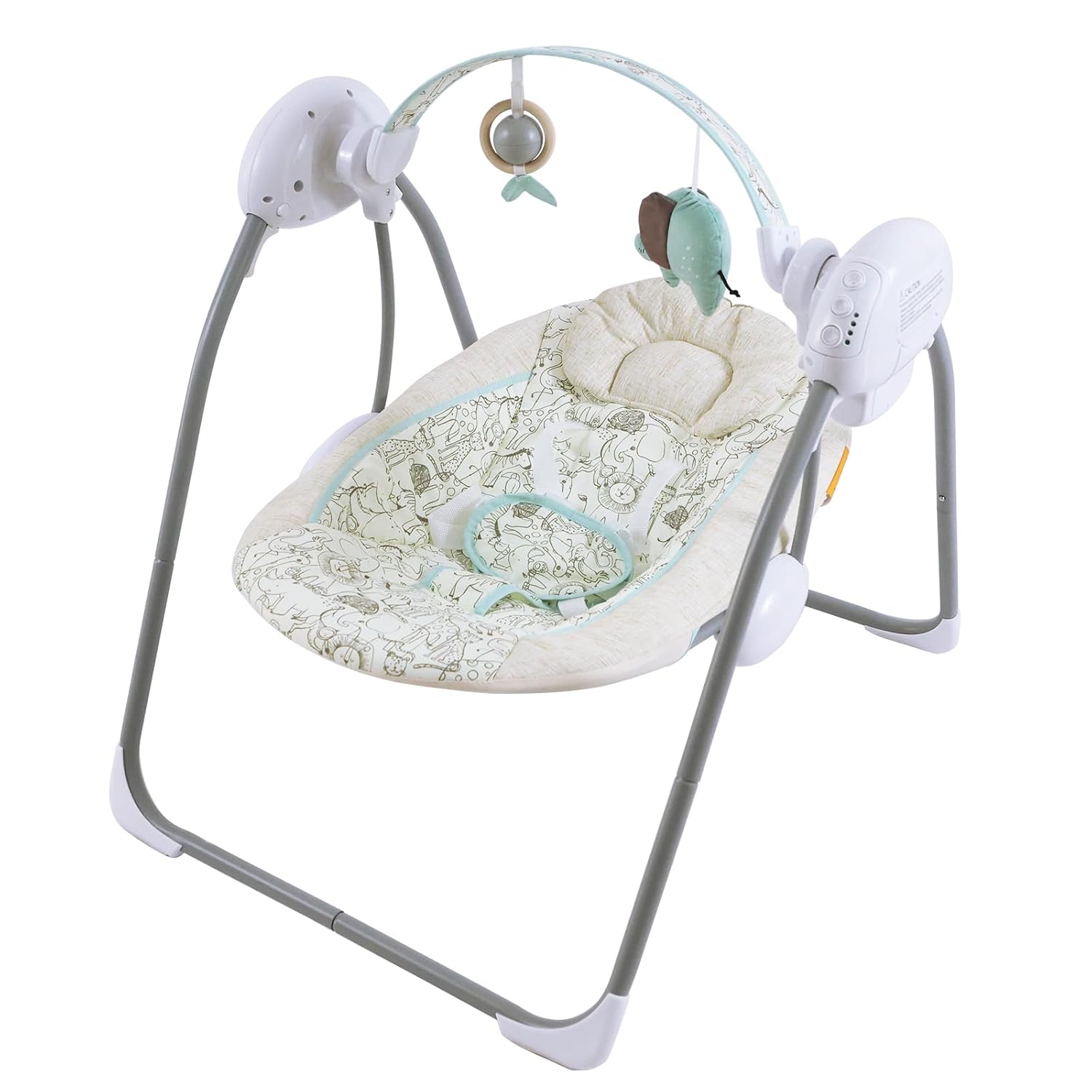 Baby Swing for Infant with Music and 5 Speed Levels for Comfort