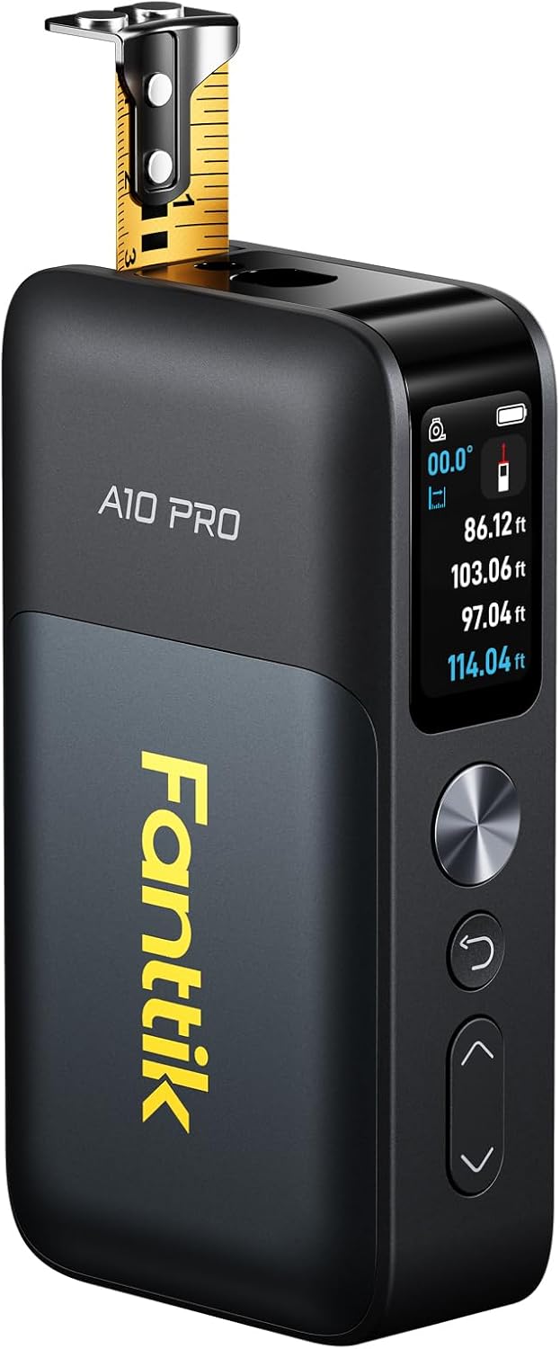 Fanttik A10 Pro 2-in-1 Digital Laser Tape Measure for Precision