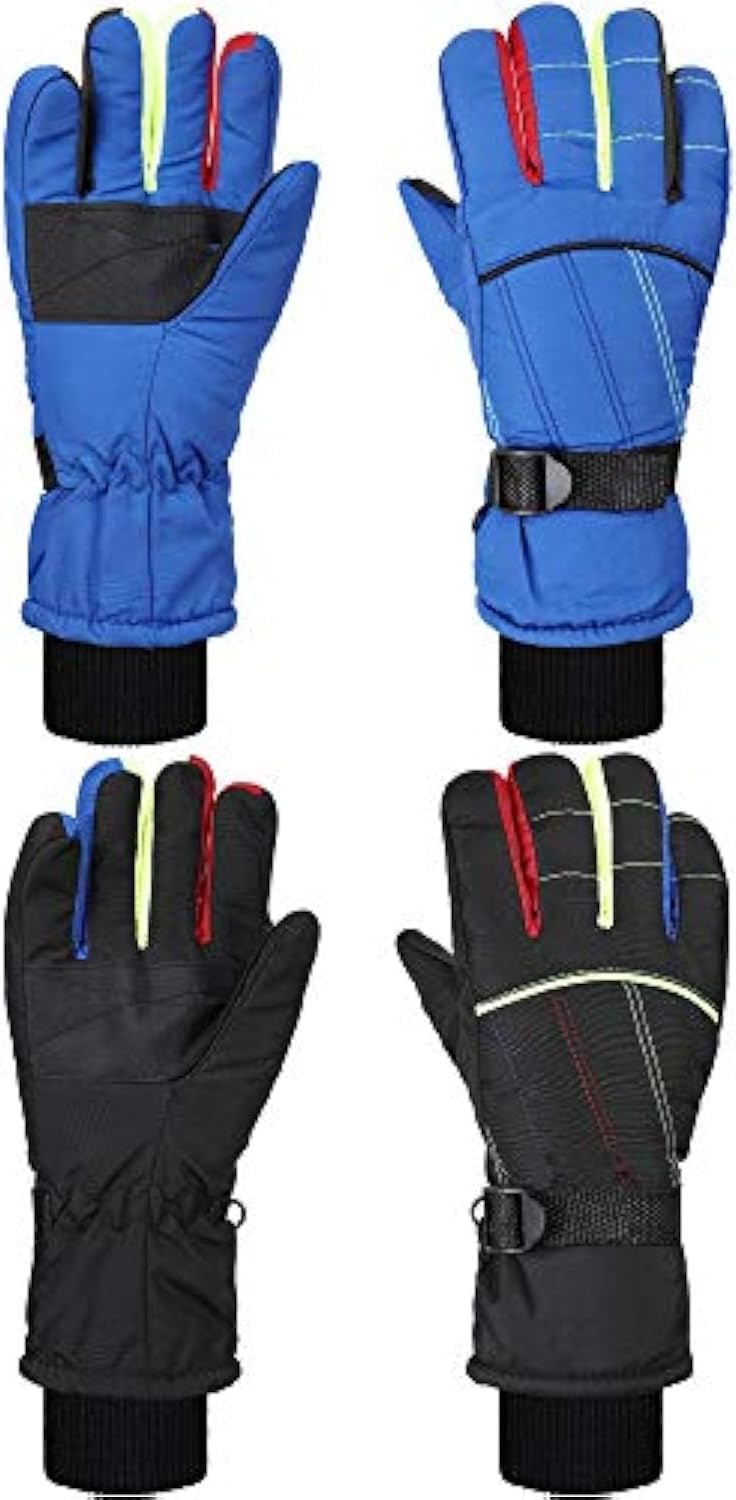 Hicarer Kids Waterproof Winter Gloves - Warm & Durable!
