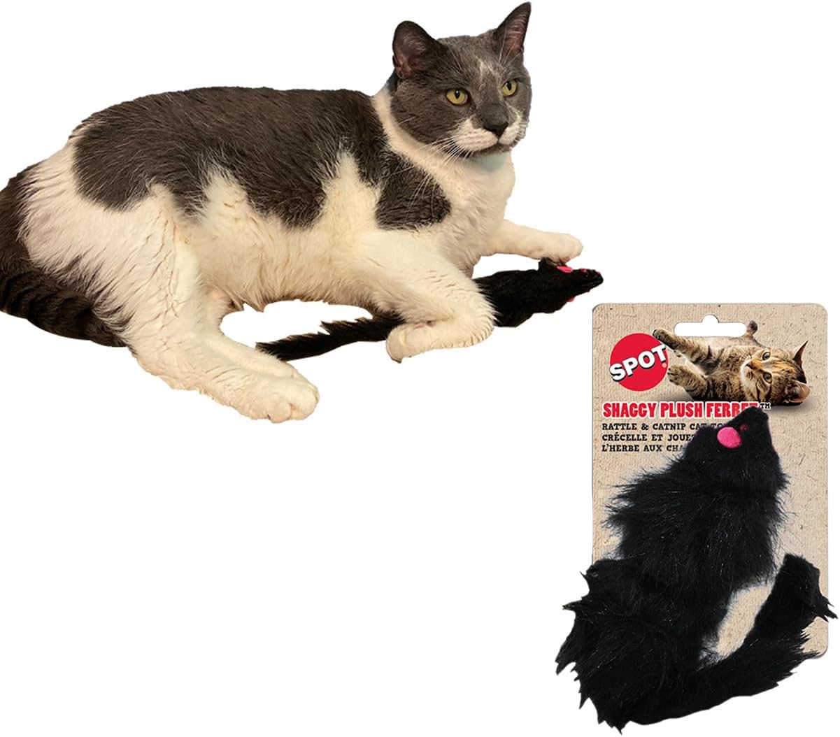 SPOT Interactive Ferret Toy - Large 11 Plush