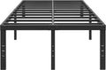 20 Inch Heavy Duty California King Size Bed Frame with Storage