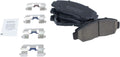 TRQ Front Brake Pads Ceramic Compatible with 2003-2007 Honda Accord