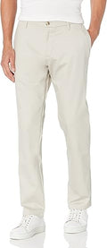 Dockers Men's Athletic Fit Khaki Lux Cotton Stretch Pants
