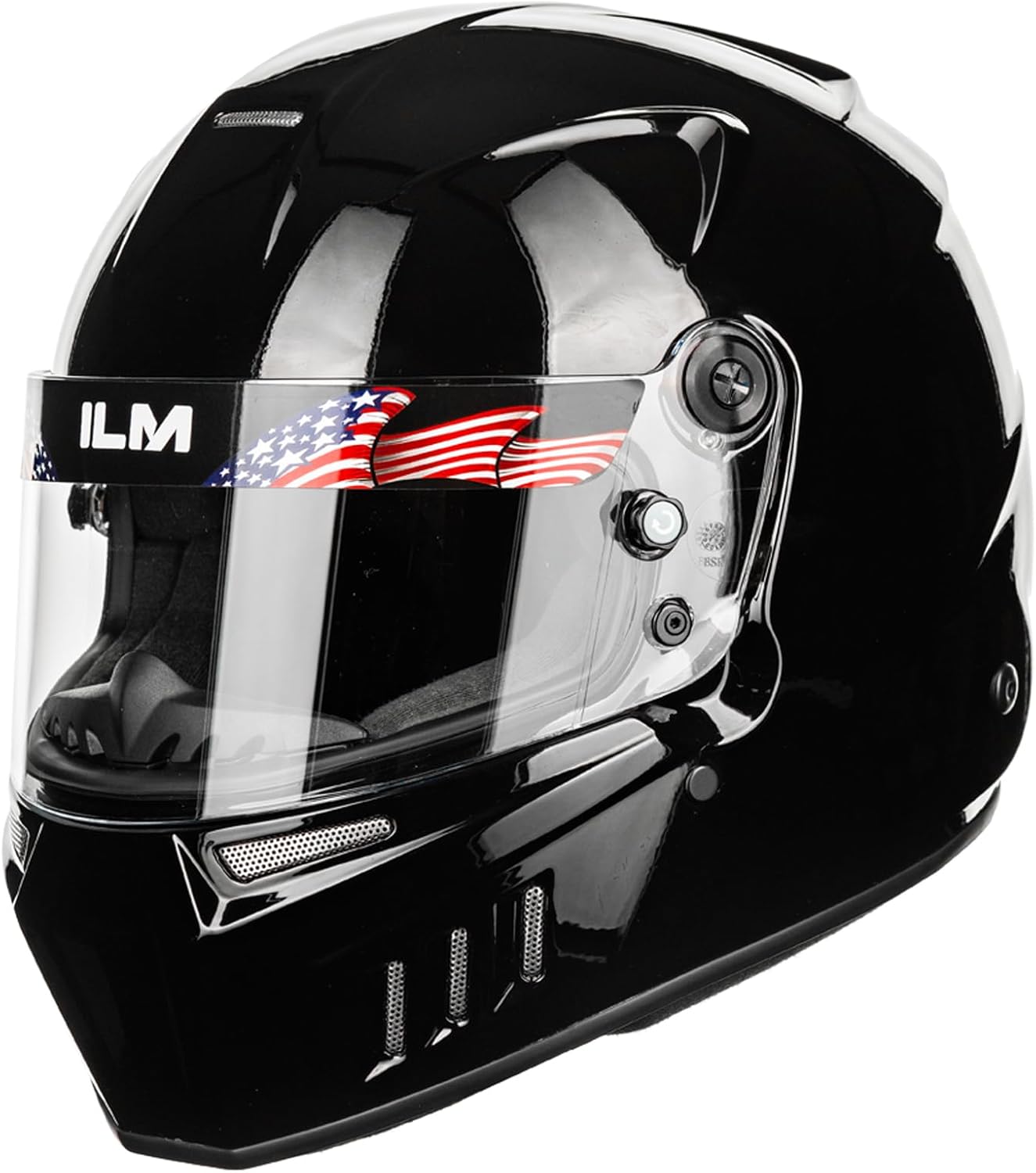ILM Snell SA2020 Full Face Auto Racing Helmet for Safety