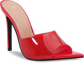 Women's Fashion Sandals with Clear Pointed Toe and Stiletto Design