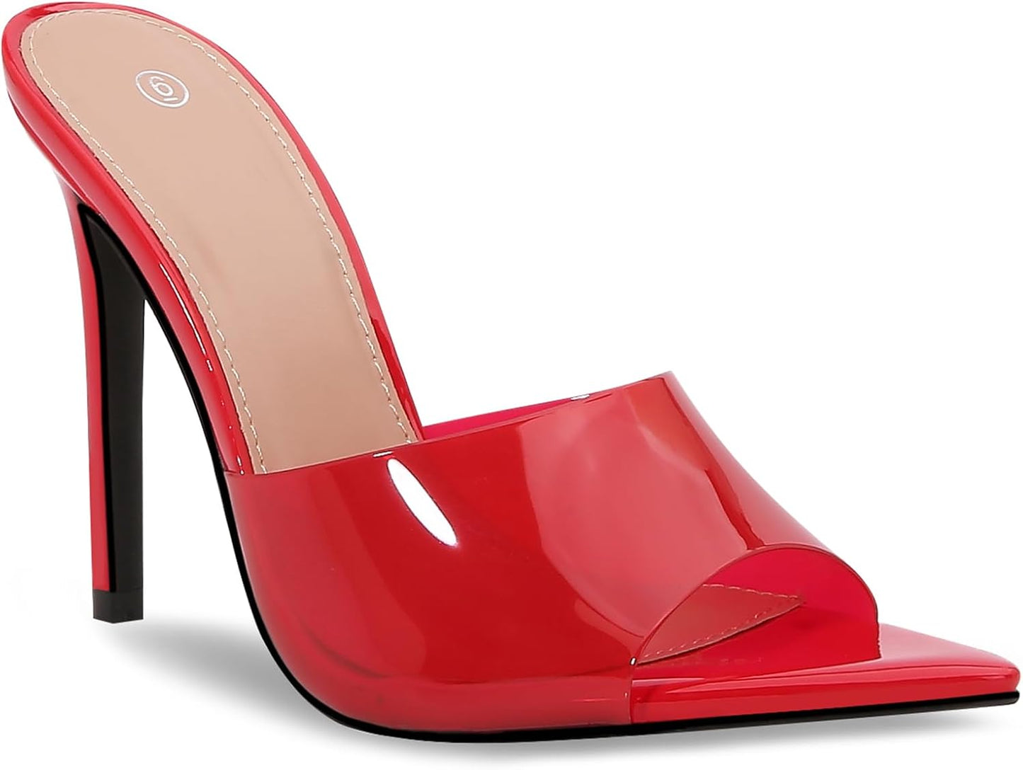 Women Clear Pointed Toe Sandals Stiletto Heels for Style