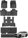 SMABEE Floor Mats & Cargo Liner for Toyota Sequoia 2023 2024 2025