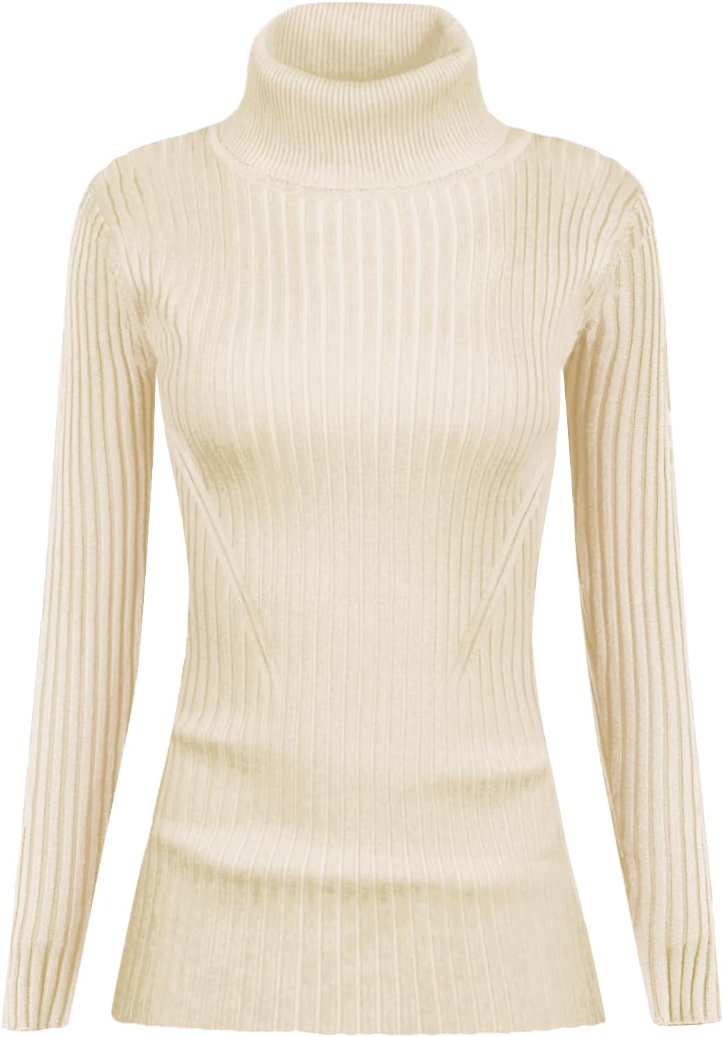 v28 Turtleneck Ribbed Sweaters for Women - Cute and Sexy Style