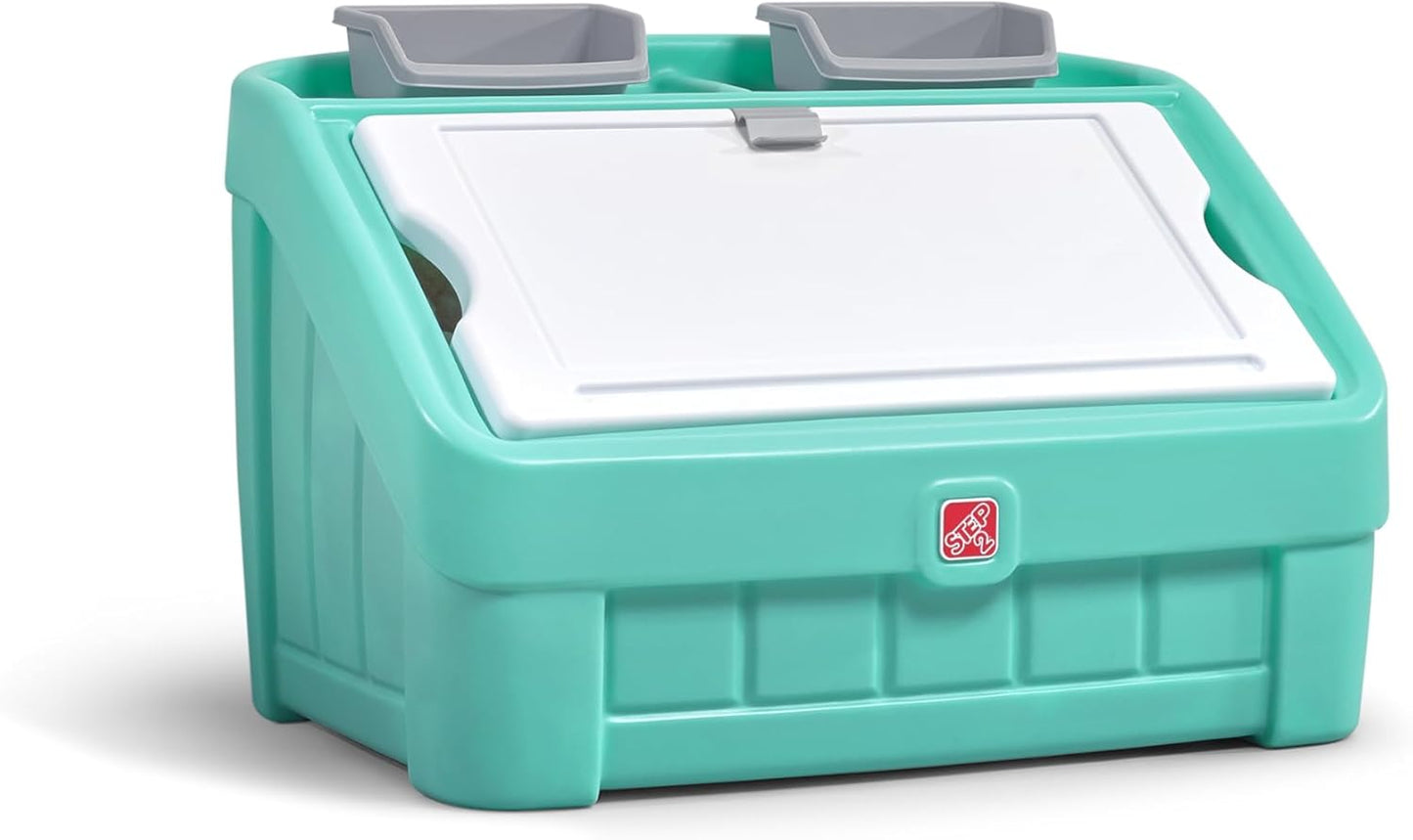 Step2 2-in-1 Toy Box & Art Lid for Creative Kids Storage