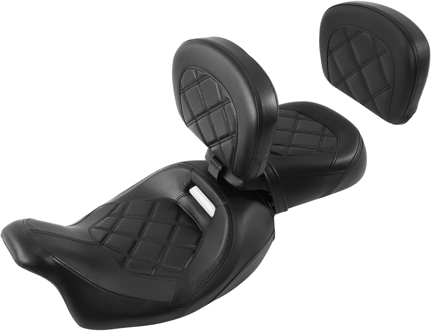 XFMT Motorcycle Low-Profile Two Up Rider Passenger Seat Review