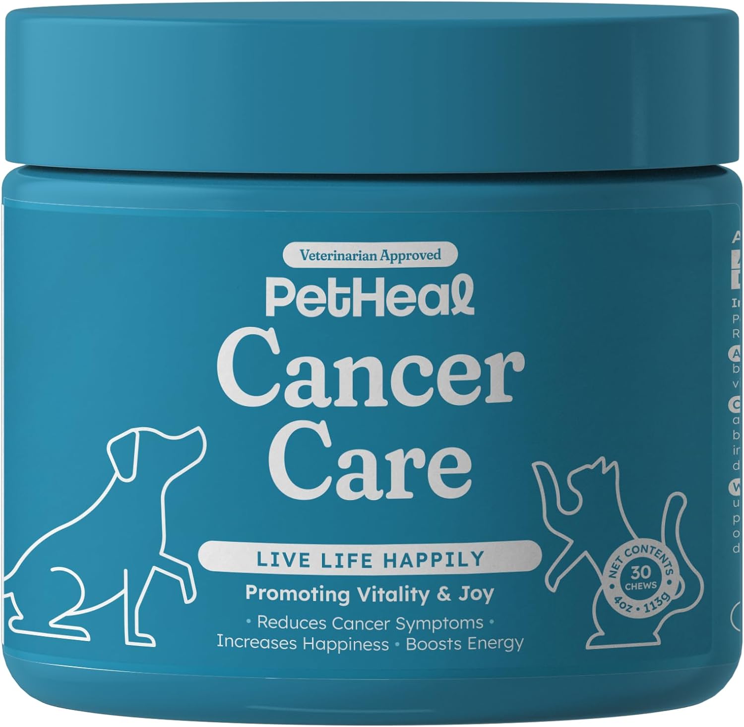 Cancer Care Chews for Dogs - Pork Flavor for Energy & Comfort