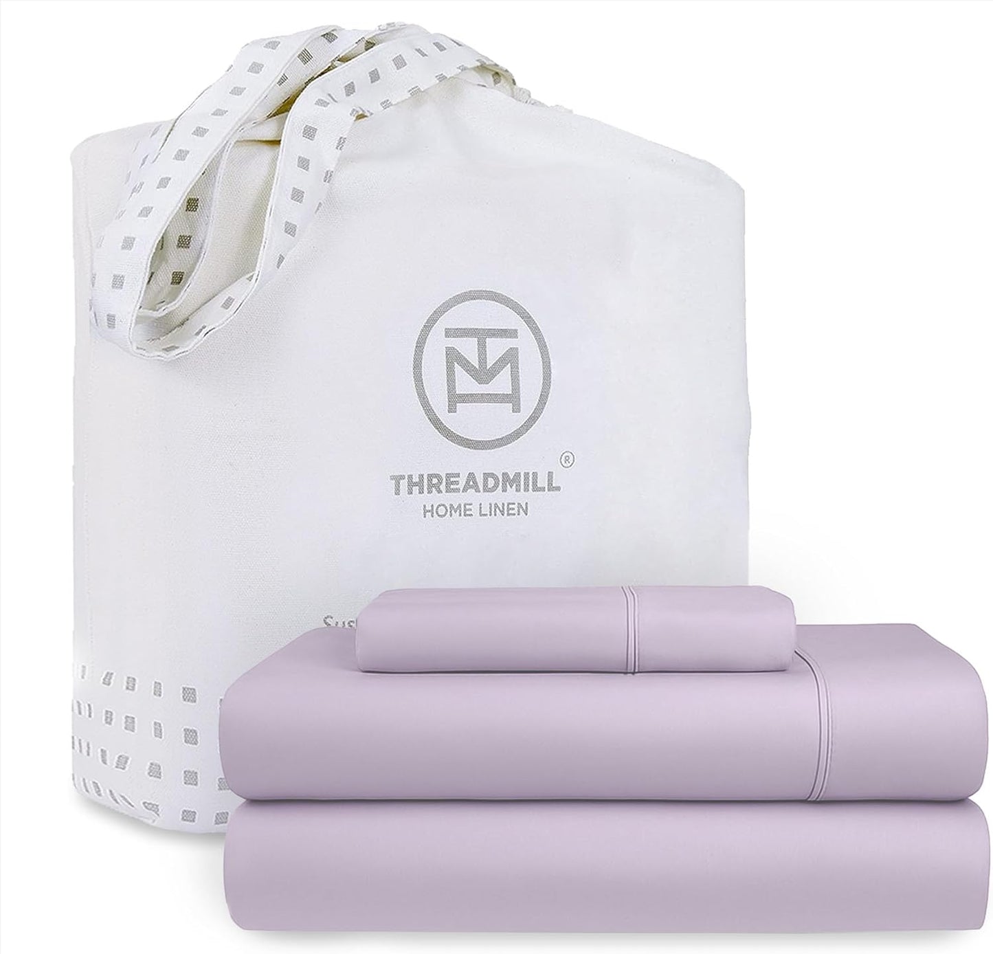 Threadmill Cotton Twin Sheet Set | Soft Breathable Bedding