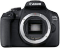 Canon EOS 2000D DSLR Camera Body (Renewed) - Beginner DSLR with 24.1MP
