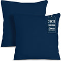 Utopia Bedding Throw Pillows Insert Pack of 2 - 26 x 26 in Navy