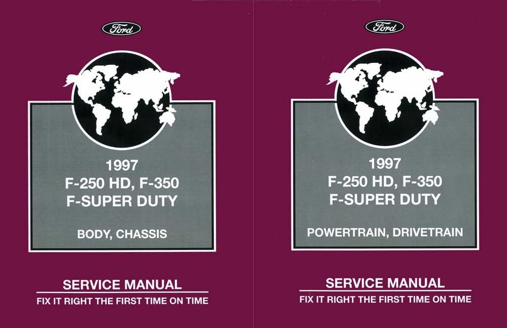 1997 Ford F250 HD, F350, F-Super Duty Truck Repair Manual