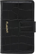 FLAUNT MagSafe Phone Wallet Crocodile Faux Leather - Sleek 4-Card