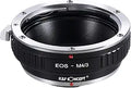 K&F Concept Lens Mount Adapter EF/EF-S to M4/3 - Precise Metal Fit
