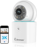 Jennov 3K Smart Pet Cam: 360Color Night Vision