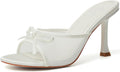 Mostrin Kitten Heels for Women: Stylish Round Toe Mules