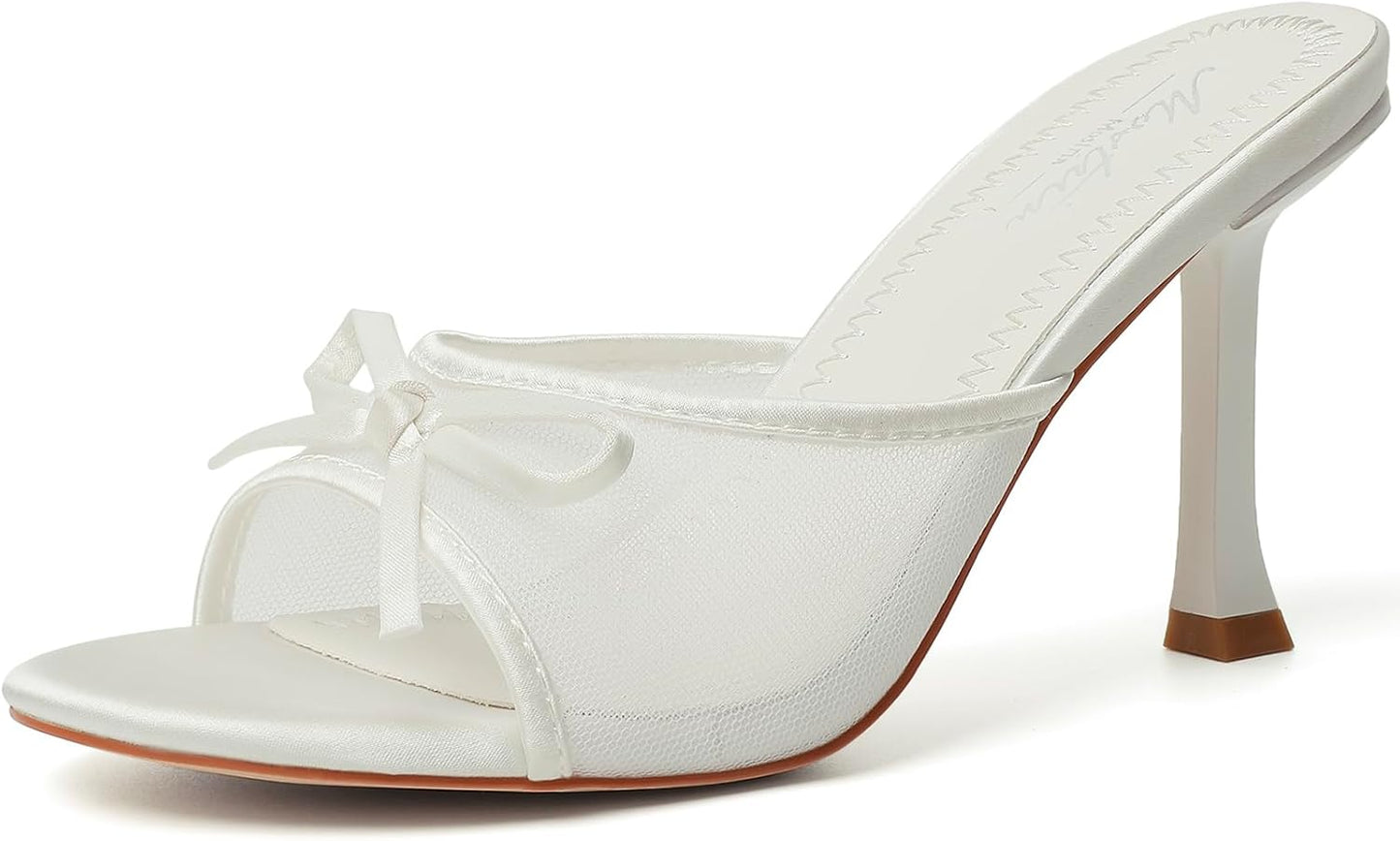 Mostrin Kitten Heels for Women: Stylish Round Toe Mules