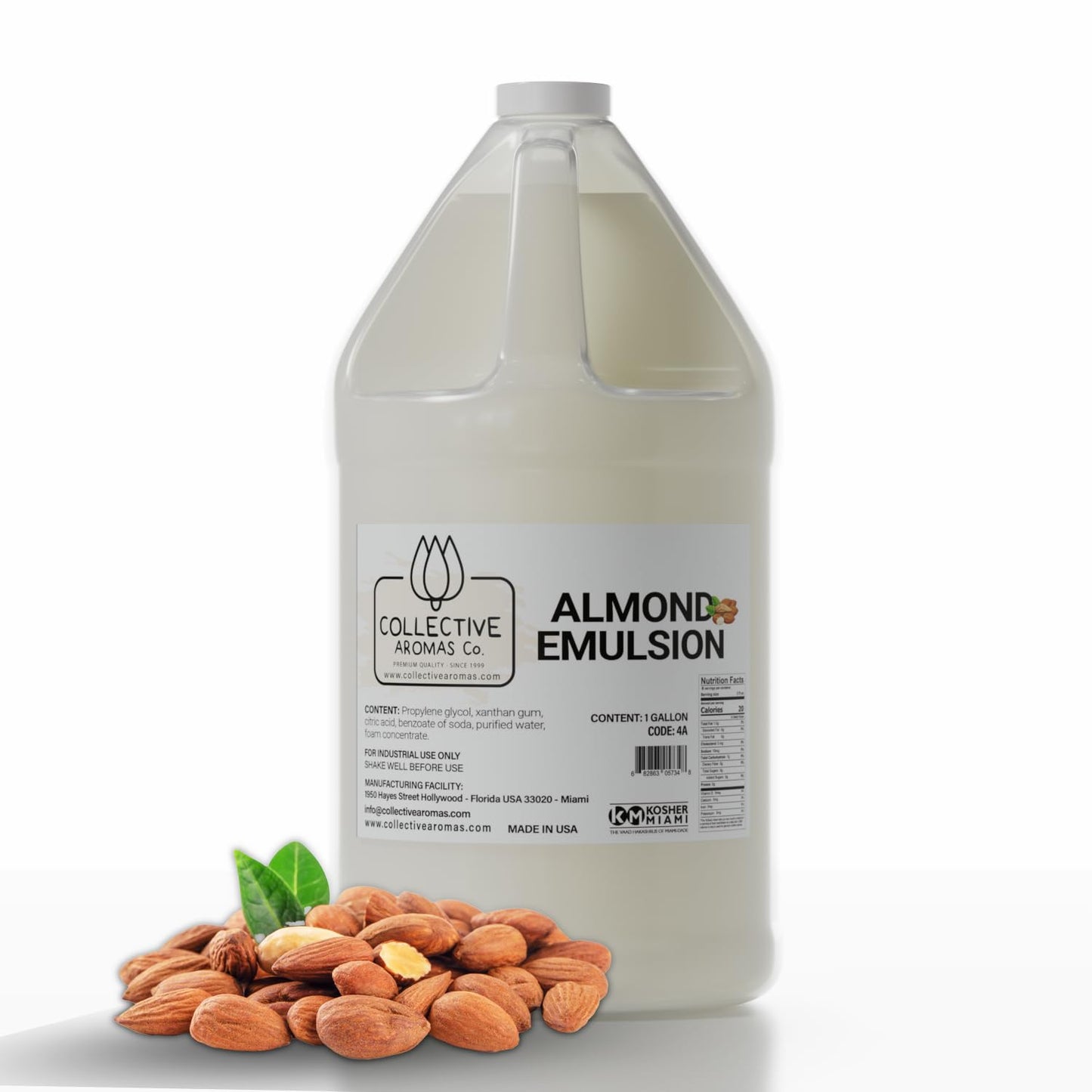 Almond Emulsion for Baking - Pure Flavoring Blend for Treats