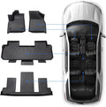 Premium All-Weather Floor Mats for 2018-2024 Chevy Traverse 7-Seater