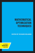 Mathematical Optimization Techniques - Classic Symposium