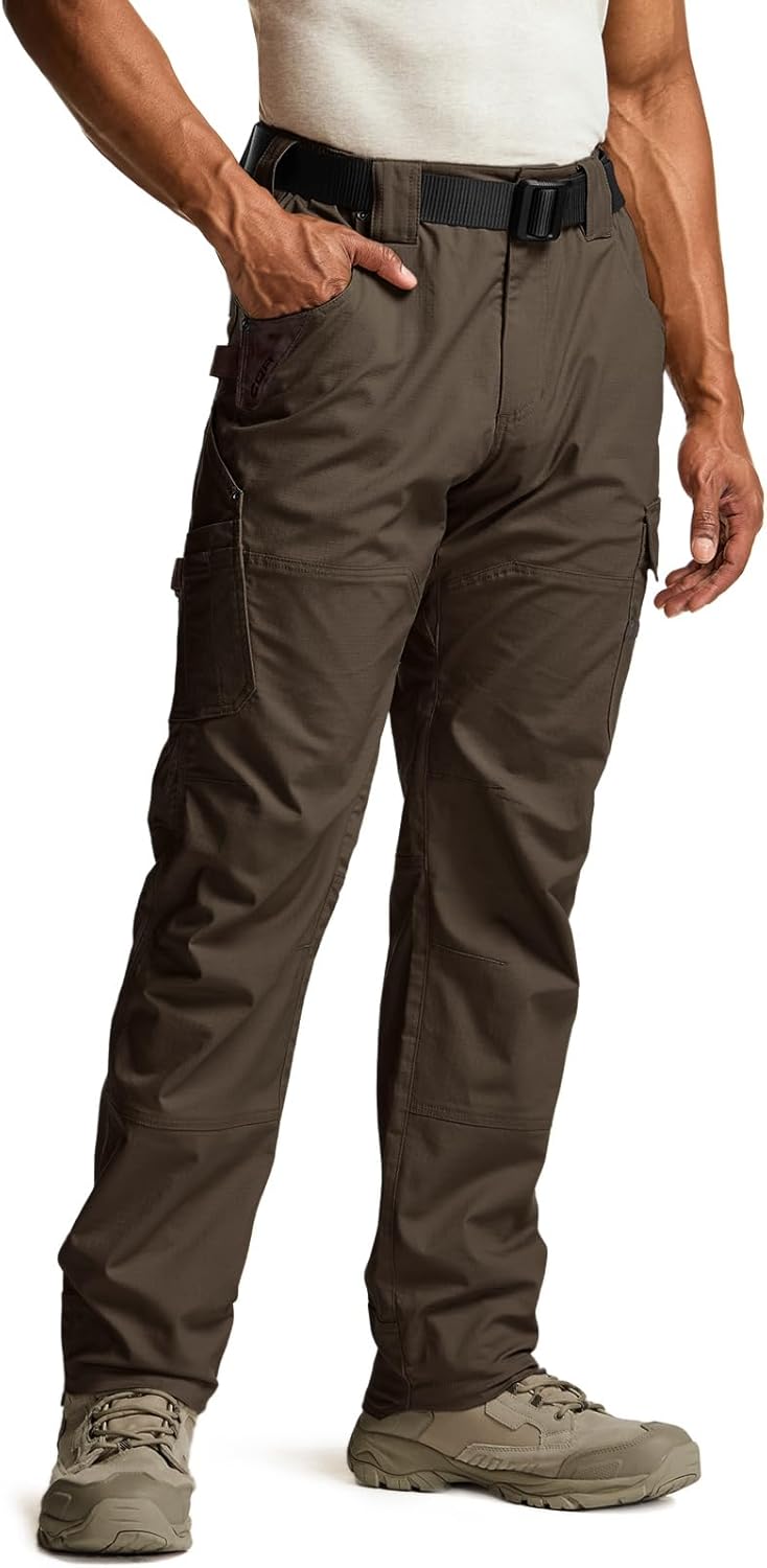 CQR Men's Quick Dry Work Pants for Tactical Outdoor Activities