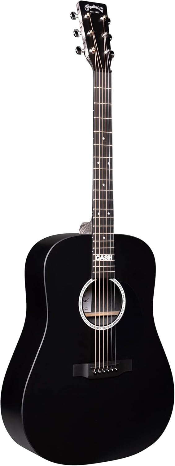 Martin Johnny Cash Sig Ed Acoustic-Electric Guitar - Rich HPL Sound
