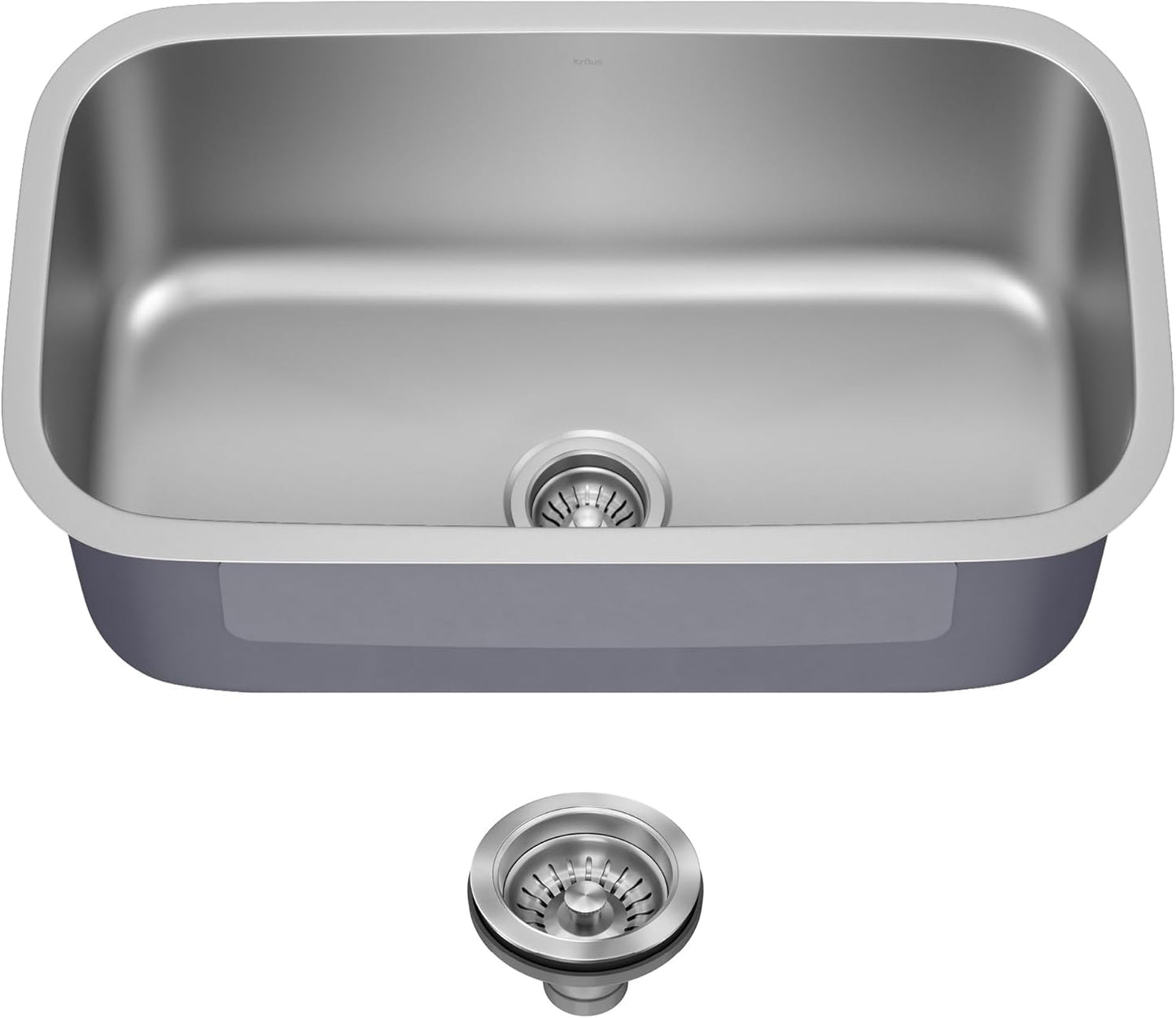Kraus 31 1/2 Inch Stainless Steel Kitchen Sink for Modern Homes