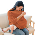 Nursing Cover for Breastfeeding - Breathable Terracota Comfort