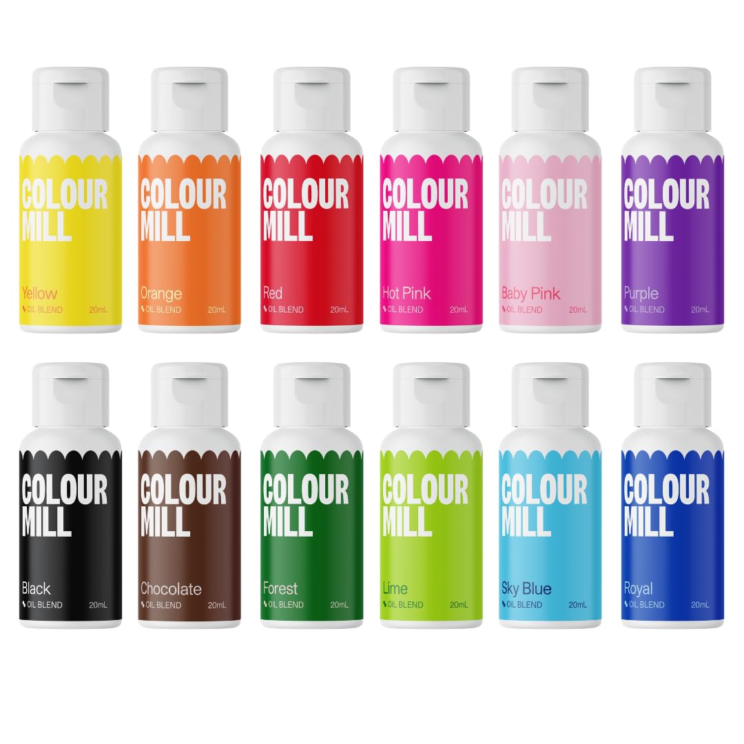 Colour Mill Oil-Based Food Coloring for Vibrant Baking Needs