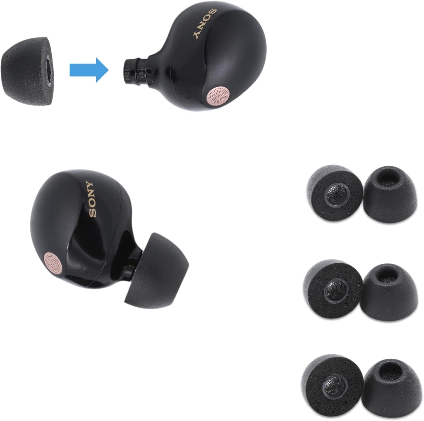 Ultimate Comfort & Secure Fit Earbud Tips