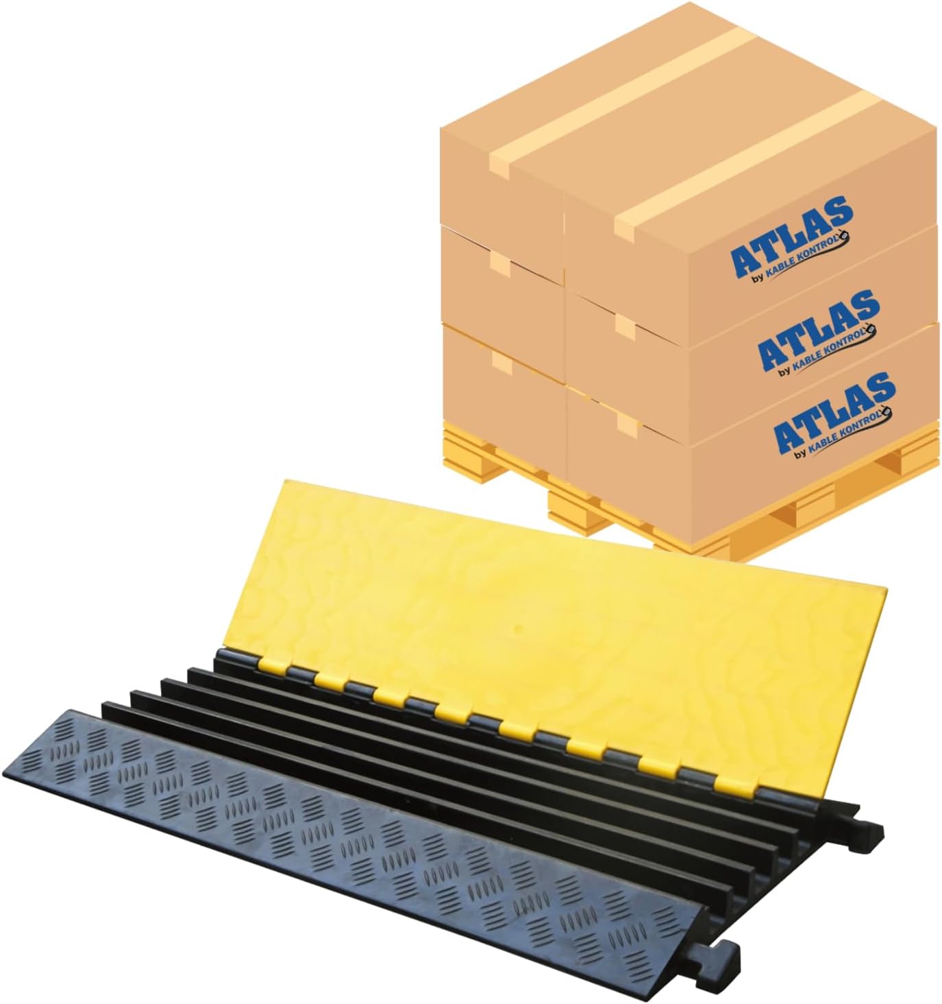 Kable Kontrol Atlas Heavy Duty Cable Protector Ramp for Safety