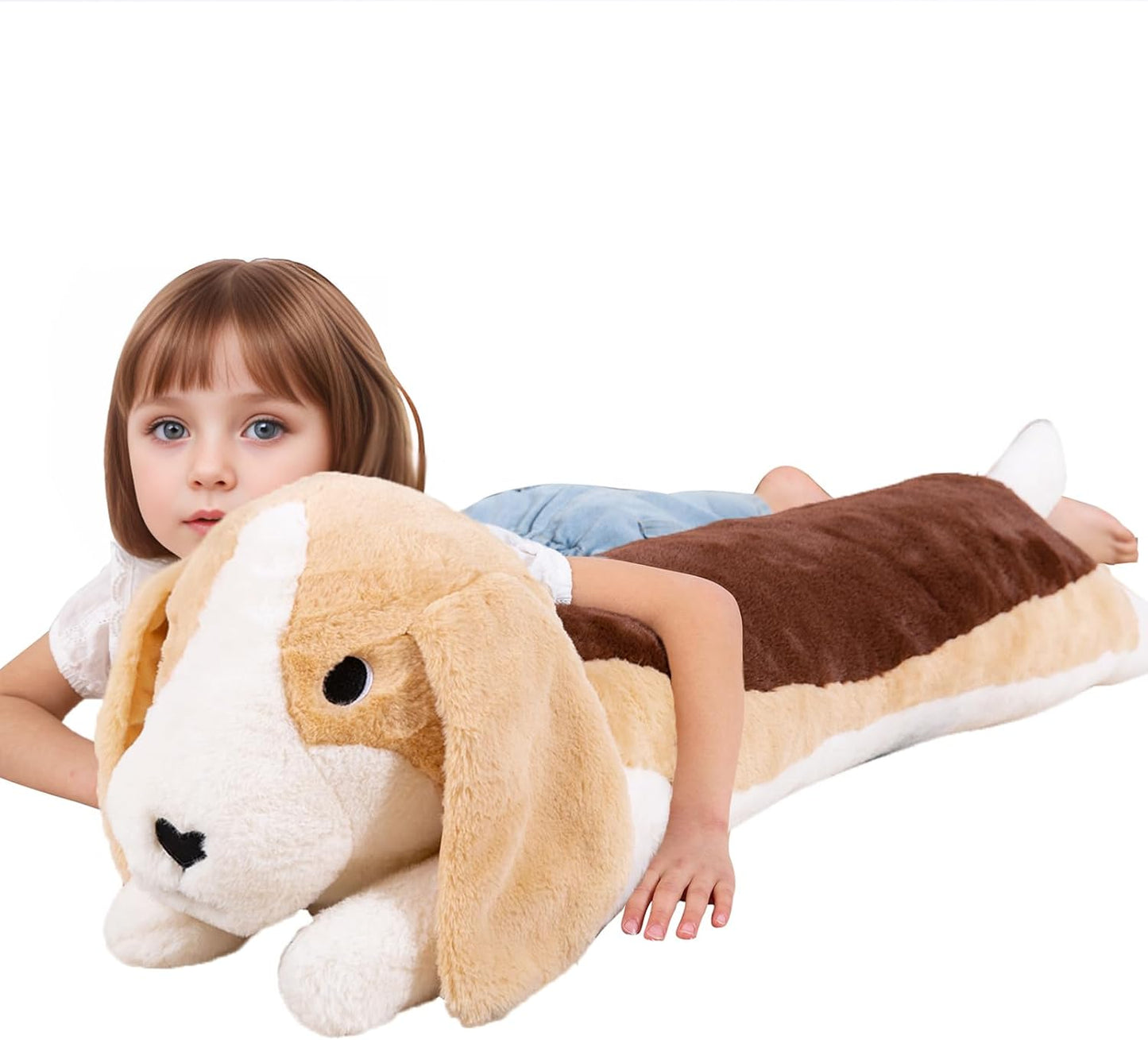 40ft' Jumbo Beagle Plush Stuffed Animal for Kids and Adults