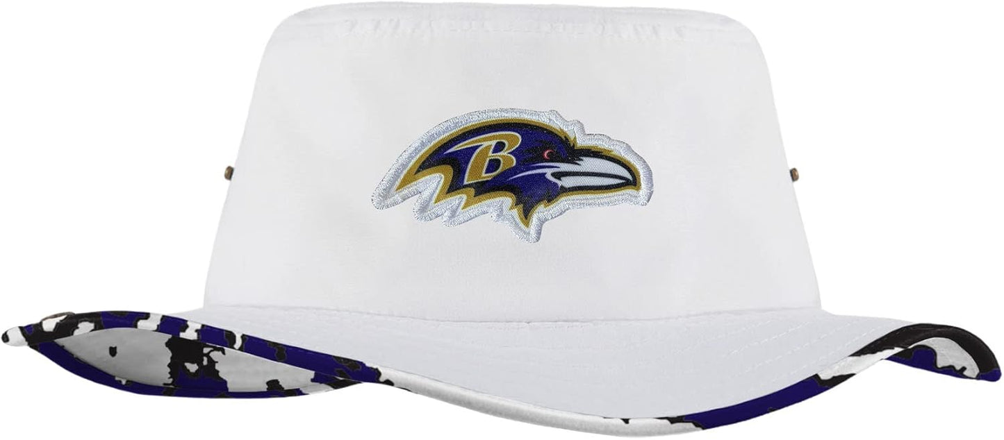 FOCO Women's NFL Team Logo Sport Outdoor Sun Bucket Boonie Hat