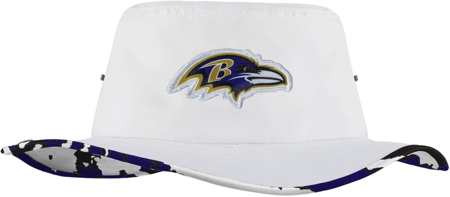 FOCO Women's NFL Team Logo Sport Outdoor Sun Bucket Boonie Hat