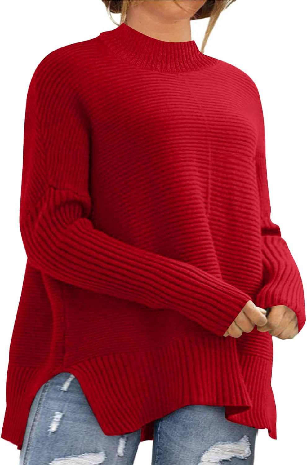 Eytino Womens Plus Size Sweaters for Casual Chic Style