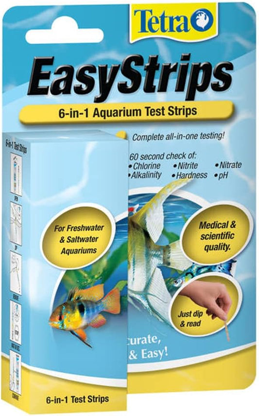 Tetra EasyStrips - 6-In-1 Water Test Strips