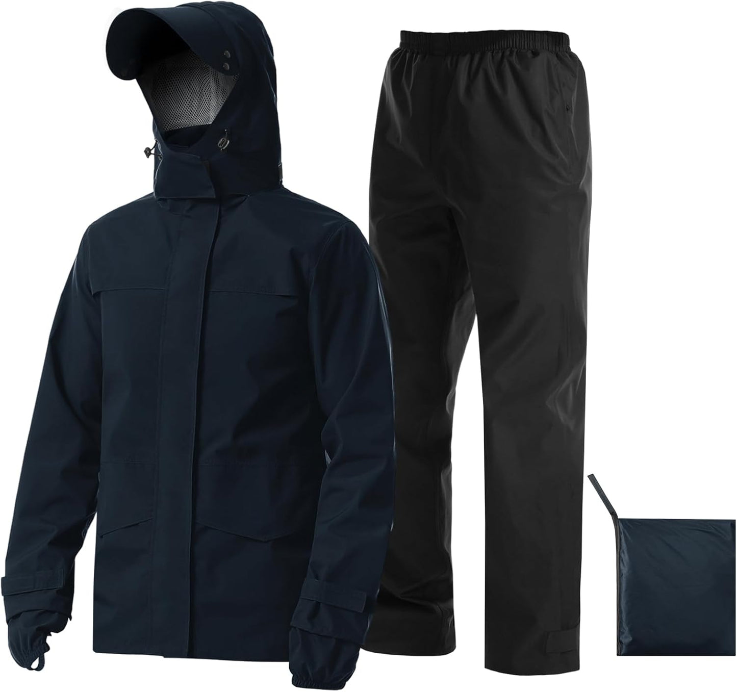 iCreek Rain Suit Waterproof Jacket and Pants for All Weather