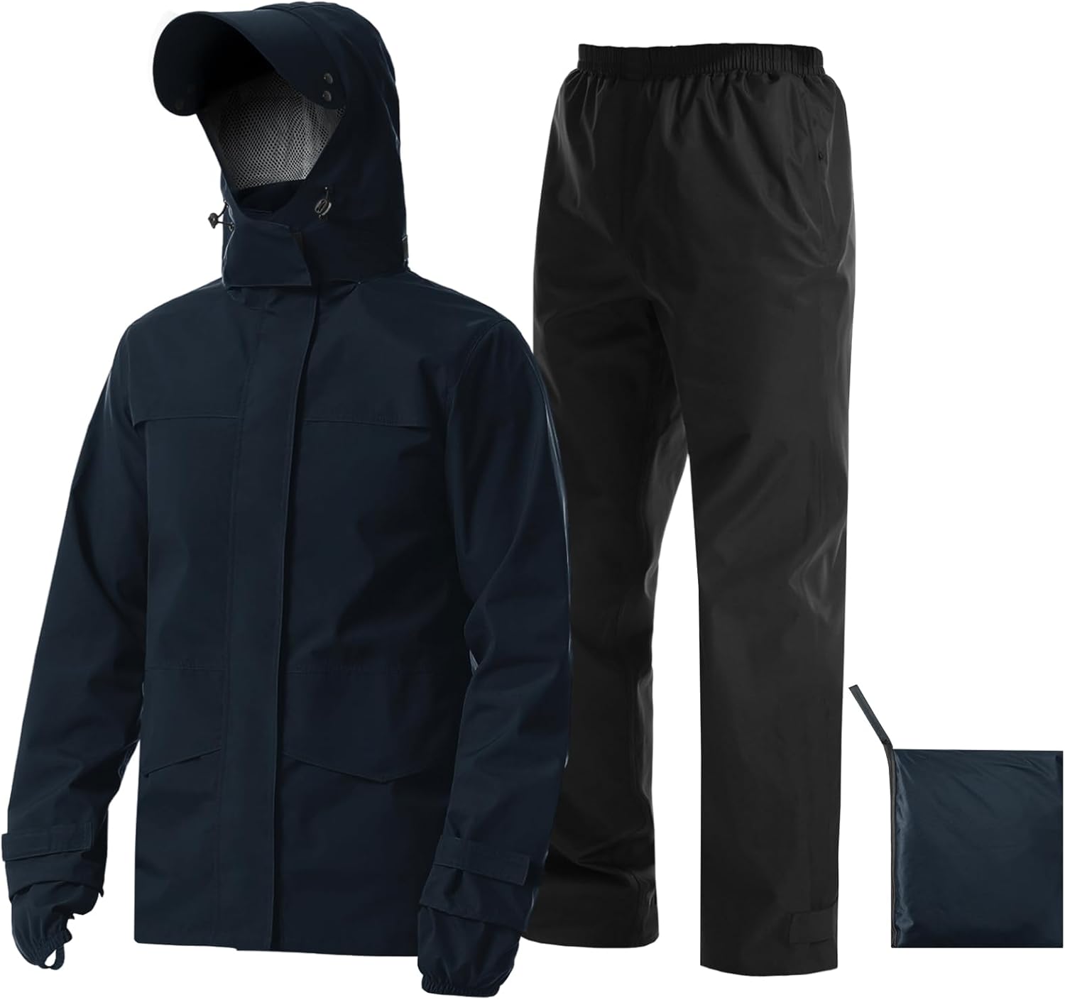 iCreek Rain Suit Waterproof Jacket and Pants for All Weather