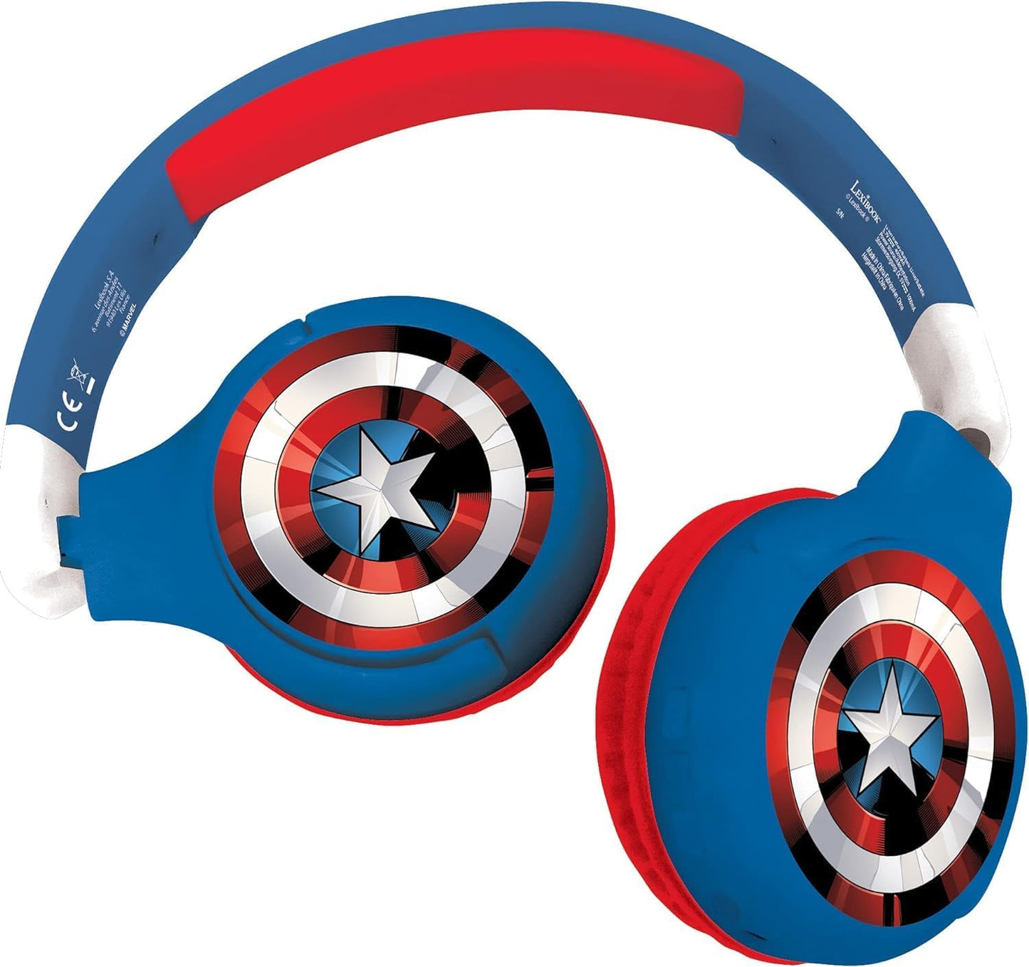Avengers Marvel Kids Bluetooth Headphones - 2-in-1 Wireless Stereo