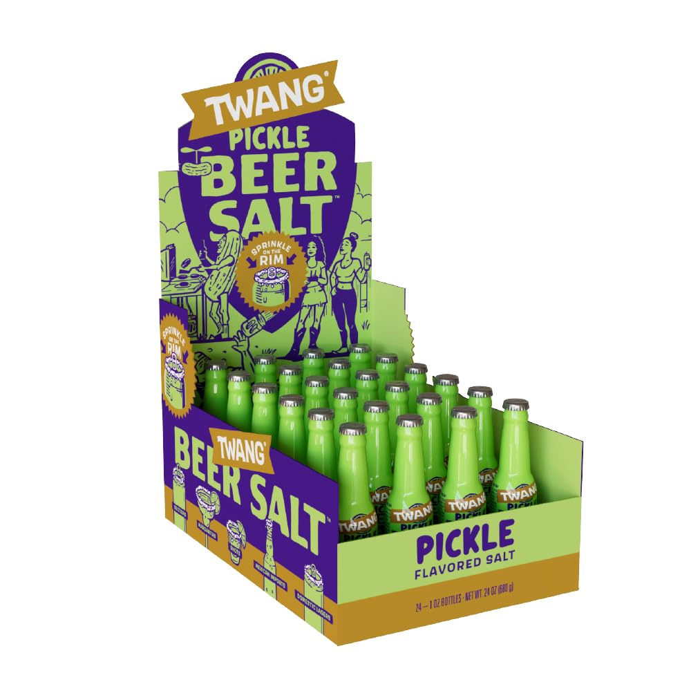 Twang Flavored Beer Salt - Pickle Flavor for Cocktails & Beers