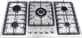 34x20 Built in Gas Cooktop 5 Burners Stainless Steel - Easy to Clean