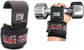Weight Lifting Hooks Heavy Duty Lifting Wrist Straps - Padded Power