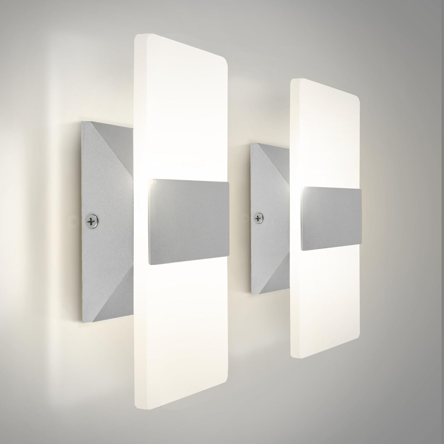 ASD 8 Inch LED Indoor Wall Sconce - Modern Dimmable Light Fixture